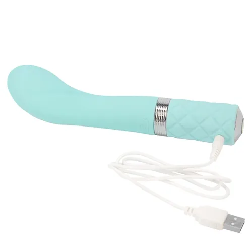 pillow talk sassy teal - elegancki model z ergonomiczną głowicą usb na Arena.pl