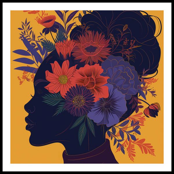 Plakat 60x60cm Botaniczna Muza zdjęcie 3