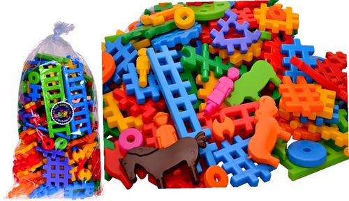 Klocki konstrukcyjne wafle MIX 110 na Arena.pl