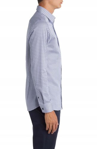 Koszula męska Ted Baker London Strine Slim Fit Geo Print Button-Up roz.2 na Arena.pl