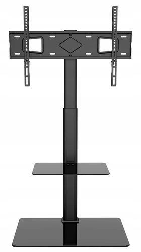 Podłogowy STOJAK TV pod telewizor z półką Uniwersalny Obrotowy na Arena.pl