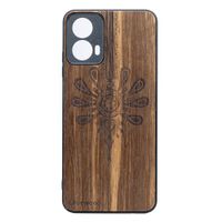 Drewniane Etui Bewood do Motorola G34 5G PARZENICA LIMBA