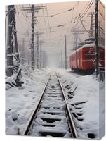 Obraz 50x70cm Podróż po Torach