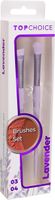TOP CHOICE Pędzelki do cieni Lavender 03 i 04 2 szt