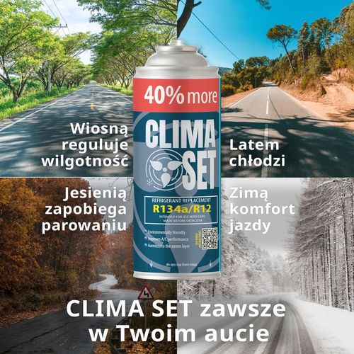 Gaz do klimatyzacji R134a 626g XL z przewodem ClimaSet na Arena.pl