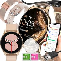 SMARTWATCH ZEGAREK POLSKIE MENU ROZMOWY SPORT SMART WATCH DAMSKI PRO WATCH