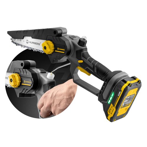 Piła łańcuchowa akumulatorowa mini pilarka Humberg HM-421 na Arena.pl