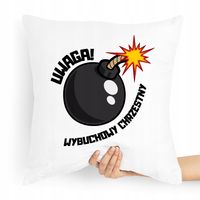 Poduszka Poszewka Dla Chrzestnego Na Prezent Z Nadrukiem Ze Zdjęciem