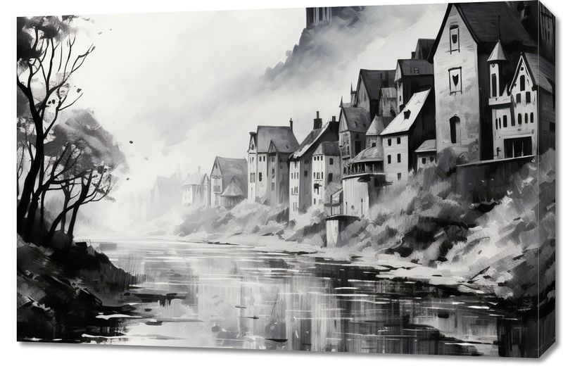 Obraz 90x60cm Mglisty Refleks zdjęcie 1