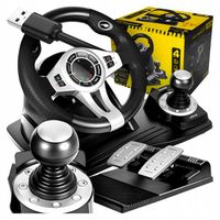 KIEROWNICA PC Z BIEGAMI SPRZĘGŁO PEDAŁY DO PS4 KOMPUTERA LAPTOPA XBOX ONE