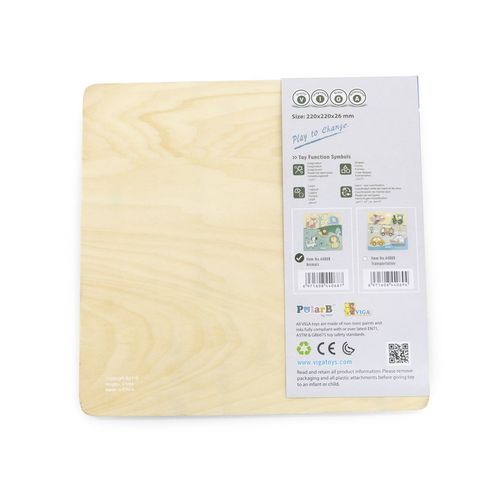 Viga 44068 PolarB Puzzle z uchwytami - zwierzęta na Arena.pl