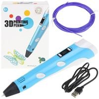 długopis 3d pen drukarka 3d zestaw - niebieski