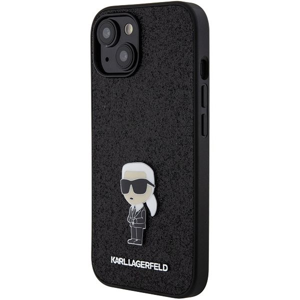 Etui Karl Lagerfeld do iPhone 15, iPhone 14, iPhone 13, Czarny zdjęcie 2