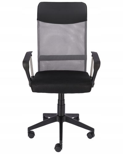 fotel zoom ekoskóra szara na Arena.pl