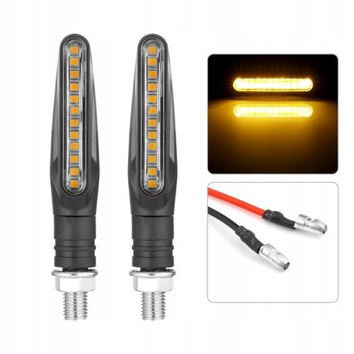 4x KIERUNKOWSKAZY 12 LED MOTOCYKL QUAD MIGACZ KIERUNKI DYNAMICZNE PŁYWAJĄCE na Arena.pl