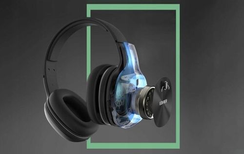 CZARNE SŁUCHAWKI Nauszne Bezprzewodowe EDIFIER W800BT PLUS APTX Bluetooth na Arena.pl