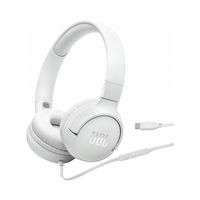 Słuchawki przewodowe JBL Tune 520 USB-C Biały
