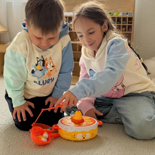 WOOPIE Gra Zręcznościowa Łowienie Kurczaczków 4w1 Katapulta na Arena.pl