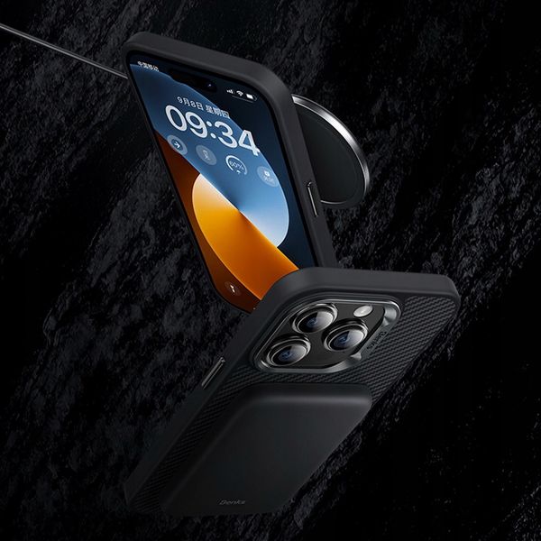 Plecki niktrade do Apple iPhone 15 Pro Max czarny zdjęcie 7