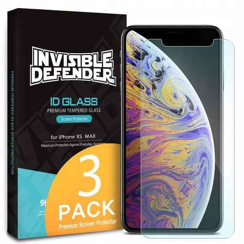 3X SZKŁO EKRAN IPHONE XS MAX RINGKE CASE FRIENDLY na Arena.pl