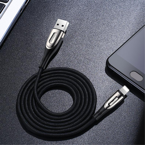 Kabel Joyroom Sharp Series USB-A - Lightning 3A 2m czarny na Arena.pl