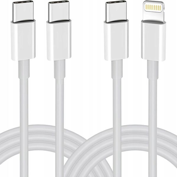 Szybka Ładowarka PD 20W do Telefonu IPHONE 12 13 14 PRO MAX 2x USB QC 3.0 zdjęcie 4