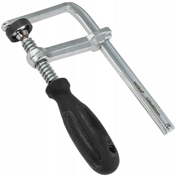 ŚCISK STOLARSKI ZACISK ŚRUBOWY DO SZYNY PROWADZĄCEJ MAKITA 145 MM X 90 MM zdjęcie 1