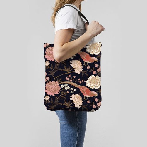 TORBA - Kwiaty i ptaszek na Arena.pl