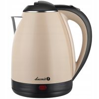 Czajnik elektryczny Łucznik WK-180 Plus 1800 W 1,8 l czarny Cappuccino