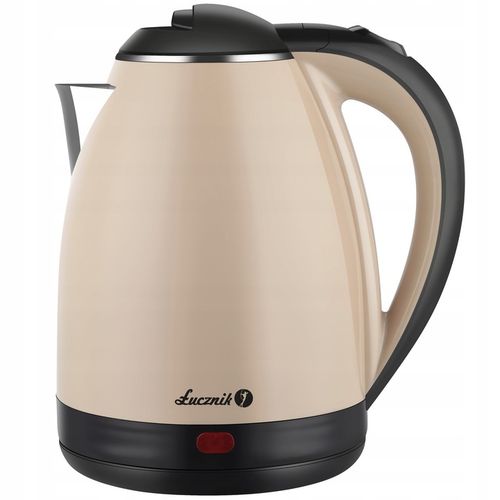 Czajnik elektryczny Łucznik WK-180 Plus 1800 W 1,8 l czarny Cappuccino na Arena.pl
