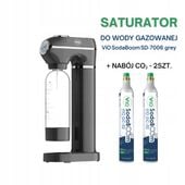 Saturator ViO SodaBoom SD-7006 Grey + 2 Naboje CO2 425 g w zestawie