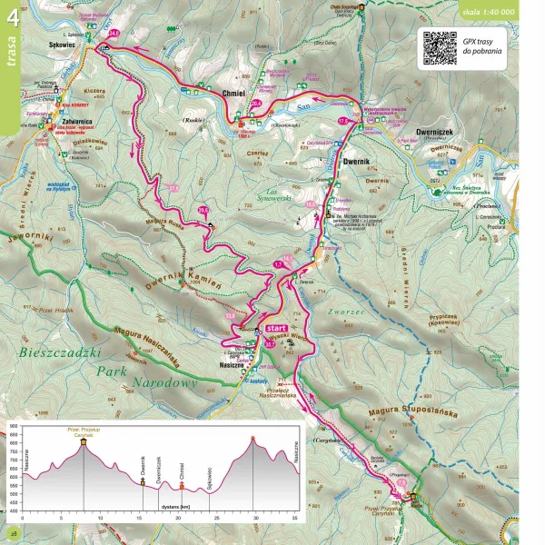 Bieszczady na rowerze. Przewodnik rowerowy zdjęcie 4