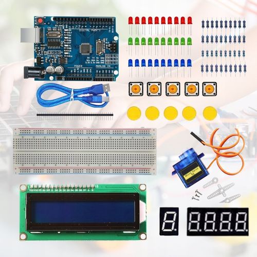 Zestaw startowy XXL Kompatybilny z Arduino KIT UNO R3 Uno CH340 Edukacyjny na Arena.pl