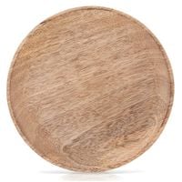 Talerz Drewniany do Serwowania Taca Patera na Dekoracje Kompozycje 20 cm