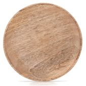 Talerz Drewniany do Serwowania Taca Patera na Dekoracje Kompozycje 20 cm