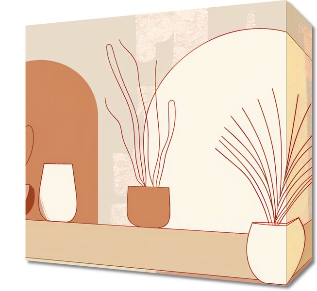 Obraz 30x30cm Widok Roślin zdjęcie 1