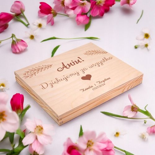 PODZIĘKOWANIE DLA ŚWIADKOWEJ W PUDEŁKU - PREZENT DLA ŚWIADKOWEJ BOX na Arena.pl