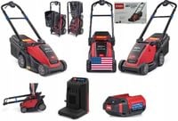 36cm USA porządna TORO 60V KOSIARKA AKUMULATOROWA 600W 40l BEZPRZEWODOWA