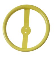 Uchwyt wspinaczkowy Kierownica duży - żółty