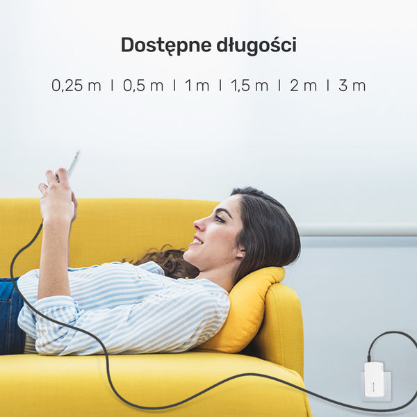 Unitek Kabel USB-A na USB-C 2.0 480 Mbps 1m zdjęcie 3
