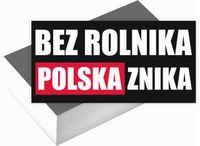 Wizytówki firmowe 100szt RÓŻNE wzory STRAJK ROLNIKÓW