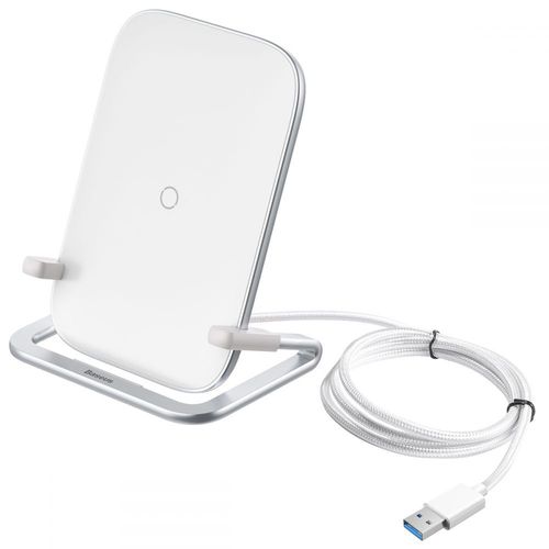 BASEUS RIB WIRELESS CHARGER WHITE na Arena.pl