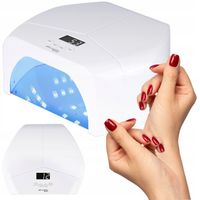 LAMPA DO PAZNOKCI UV DUAL LED DO HYBRYD ŻELI MANICURE PEDICURE 268W