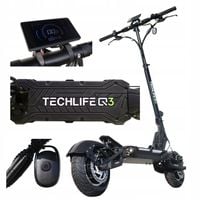 HULAJNOGA ELEKTRYCZNA Z DUŻYM ZASIĘGIEM TECHLIFE Q3 RS BLACK 20,8AH