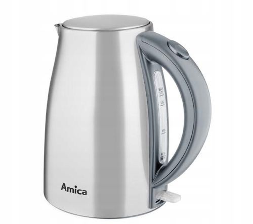 Czajnik elektryczny Amica KF 3039 1,7L 2200W Srebrny na Arena.pl