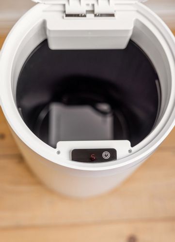 Kosz na śmieci automatyczny JUNK biały na Arena.pl