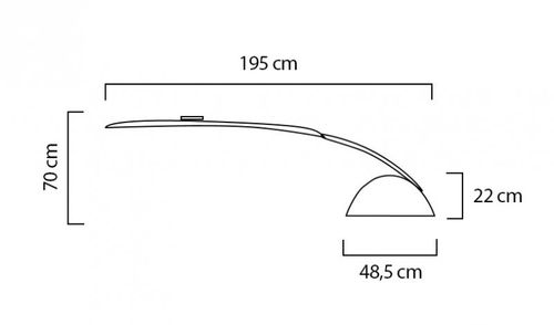 Lampa wisząca CASCO biała na Arena.pl