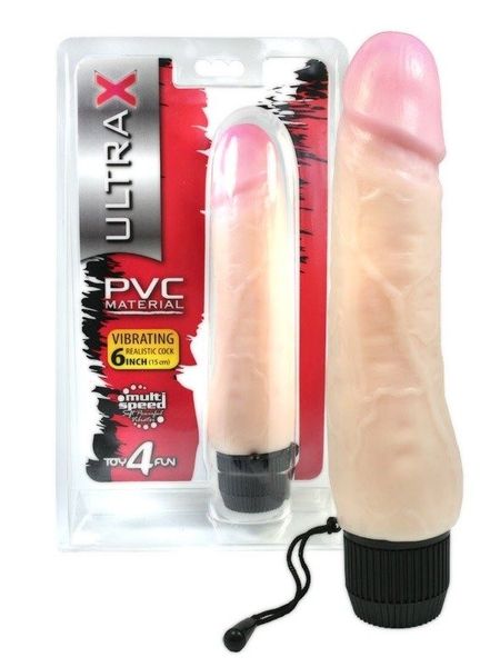 Wibrator Żelowy Ultra X 6" 18,5 Cm zdjęcie 1