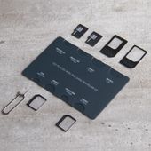 uniq sim adapter traveller kit 7in1organizer