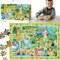 puzzle dodo toys observation 80 elementów puzzle obserwacyjne 80 w
